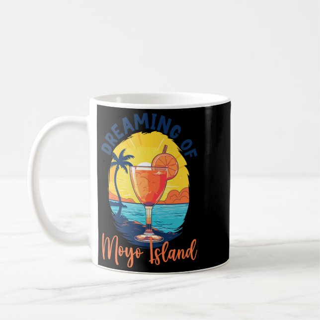 Dreaming Of Moyo Island Performance Coffee Mug (Left)