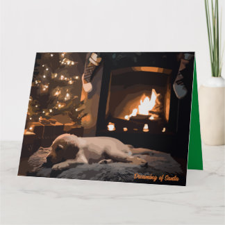 Dreaming of Santa Card