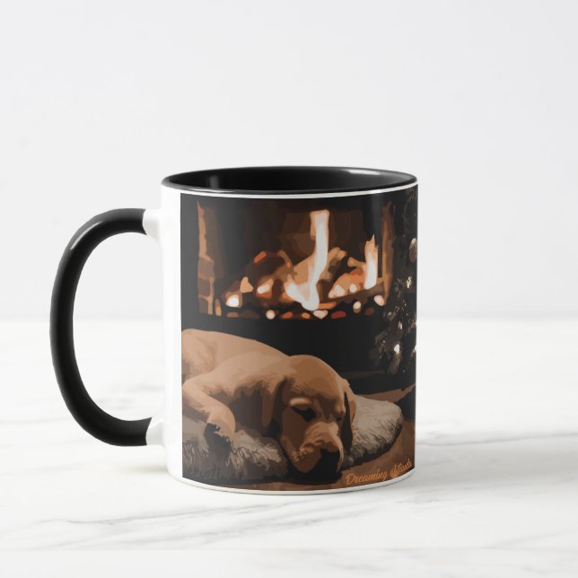 Dreaming of Santa Mug (Left)