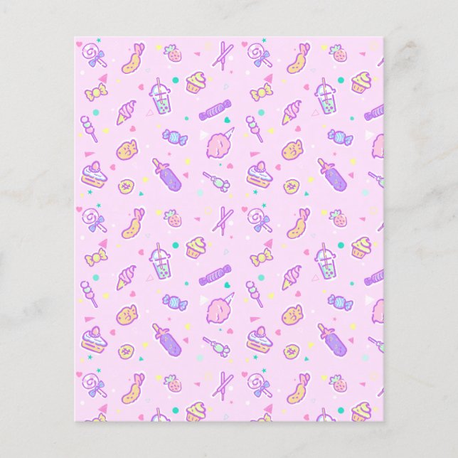 Dreaming of Summer Snacks Flyer (Front)