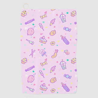 Dreaming of Summer Snacks Golf Towel