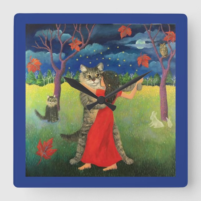 Dreaming of Sweetums Square Wall Clock (Front)