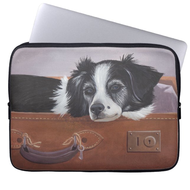 Dreaming of Travel Laptop Sleeve (Front)