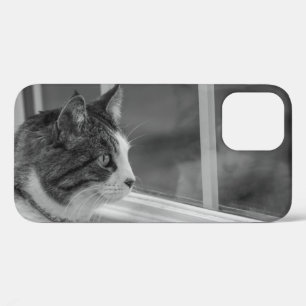 Dreaming Of Warmer Weather Grayscale iPhone 12 Case