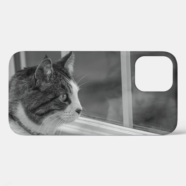 Dreaming Of Warmer Weather Grayscale Case-Mate iPhone Case (Back (Horizontal))