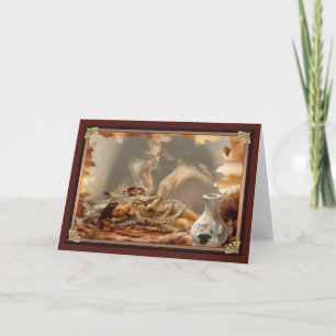 Dreaming Of You Greeting Card Native American