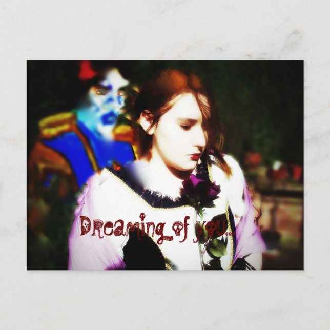 Dreaming of you postcard (Front)