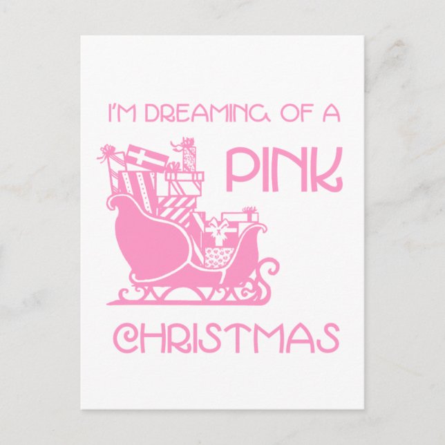 Dreaming Pink - Postcard (Front)