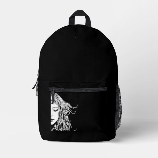 Dreaming Printed Backpack (Front)