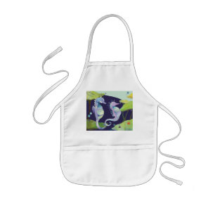 Dreaming Sea Horse Kids Apron