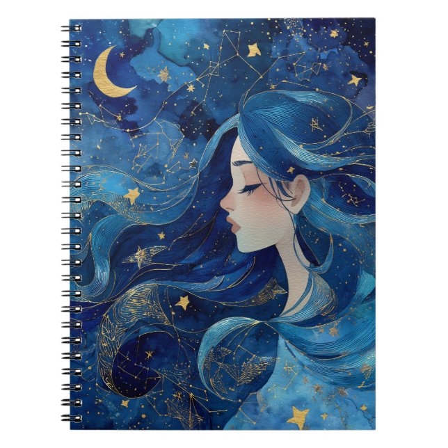 Dreaming Under Stars - Goddess Journal (Front)