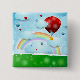 Dreamland 15 Cm Square Badge