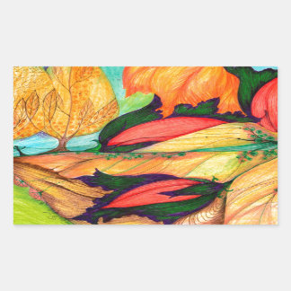 Dreamland Rectangular Sticker