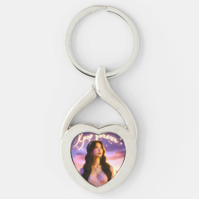 Dreams and Stars: Celebrating K-Pop Forever Key Ring (Front)