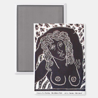 Dreams are Fleeting Magnet Rectangle 6.4cm