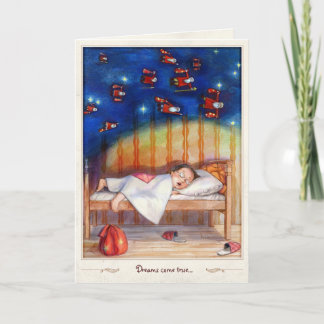 Dreams come true holiday card