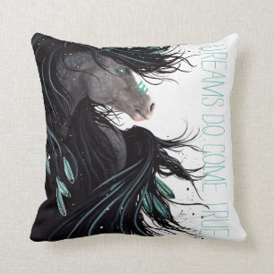 Dreams Come True Horse Pillow by Bihrle