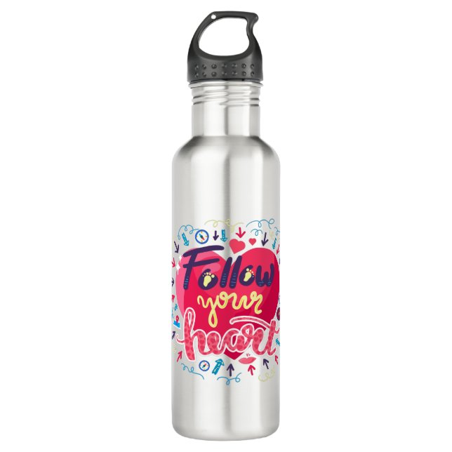 Dreams come true, Inspirational quotes 710 Ml Water Bottle (Front)