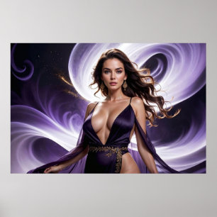 Dreams from the Alluring Woman of Purple Waters 3 Poster