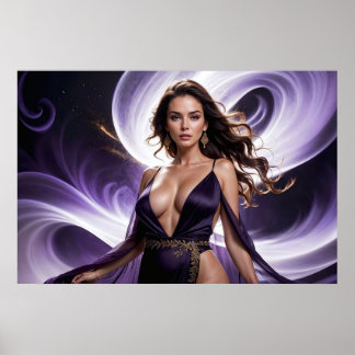 Dreams from the Alluring Woman of Purple Waters 3 Poster