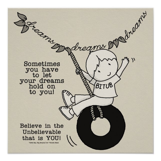 Dreams Hold You Poster (Front)