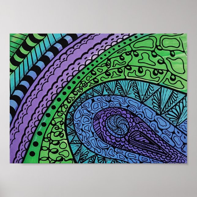 Dreams in Blue Poster (Front)