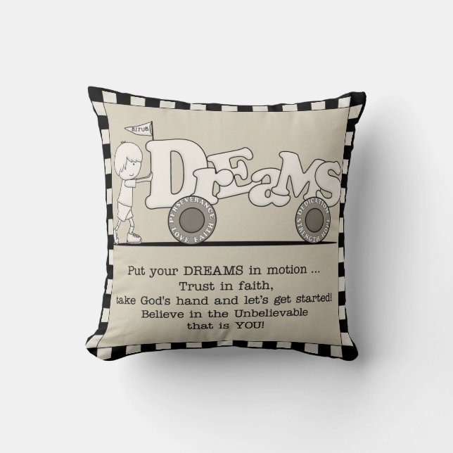 Dreams in Motion Cushion (Front)