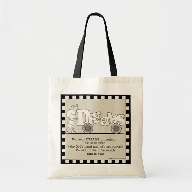 Dreams in Motion Tote Bag (Front)