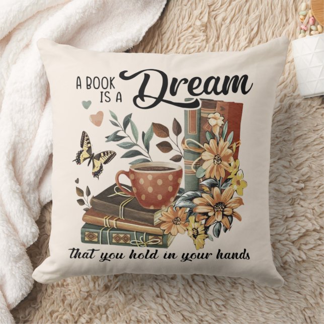Dreams in Your Hands Cushion (Blanket)