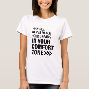 Dreams Motivational Quote Art Dreams Famous Quotes T-Shirt