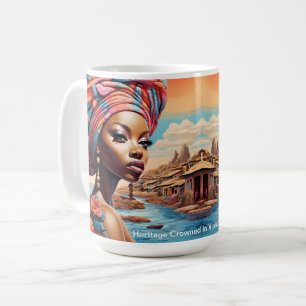 Dreams of Heritage: A Vibrant Future African Coffee Mug