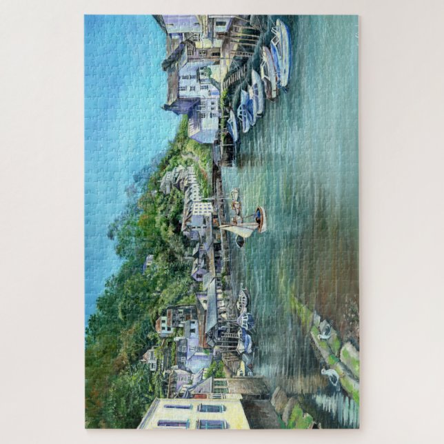Dreams of Polperro Jigsaw Puzzle (Vertical)