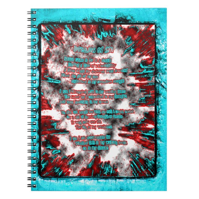 Dreams of Sin Notebook (Front)