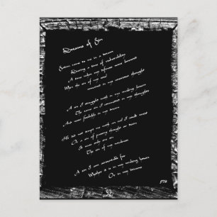 Dreams of Sin Postcard