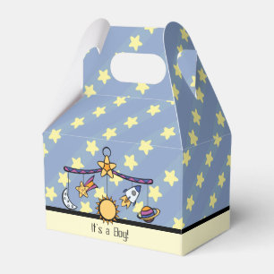 Dreams of Space Mobile Baby Shower Favour Box