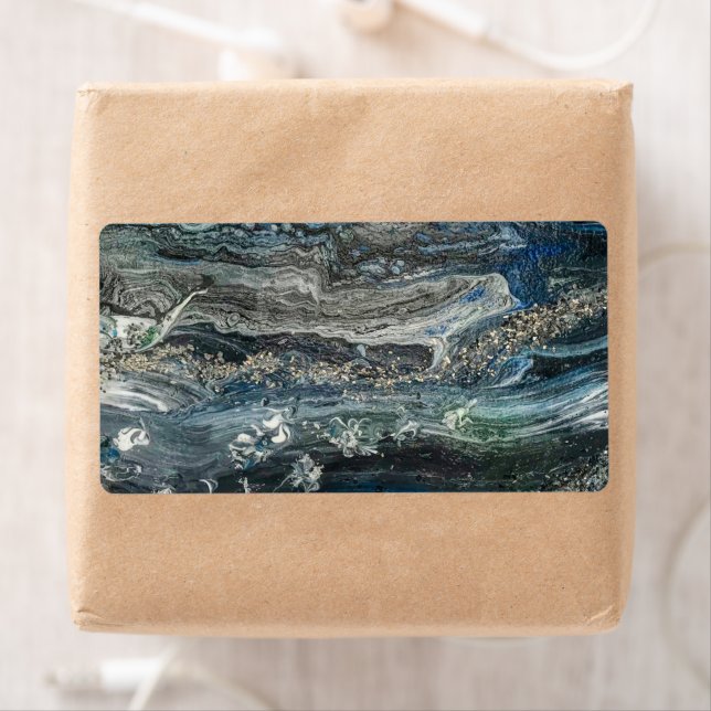 Dreams of the Ocean'20 abstract painting (Insitu)