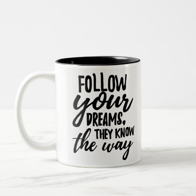 dreams on your own mug (Left)
