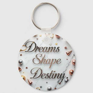 Dreams Shape Destiny Key Ring