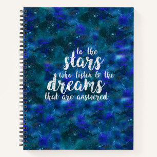 Dreams That Are Answered Notebook