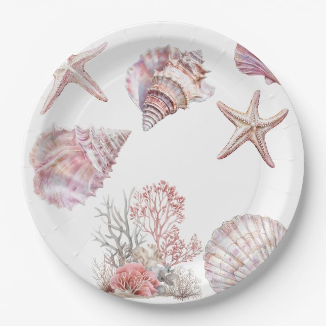 Dreams under the sea Paper Napkin Plate (Front)