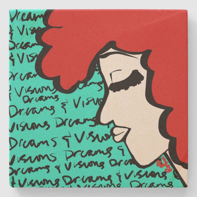 Dreams & Visions Stone Coasters (Front)