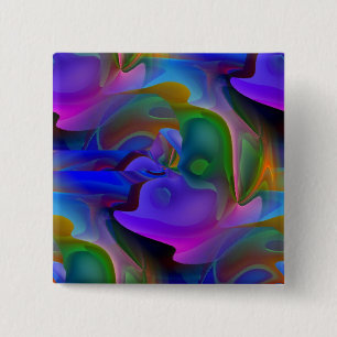 Dreamscape 15 Cm Square Badge