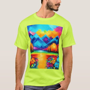 Dreamscape Horizon Painting T-Shirt