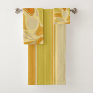 Dreamscape in Gold Bath Towel Set