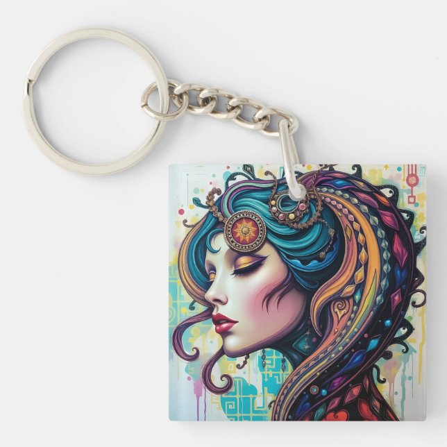 Dreamscape  Keychain (Front)