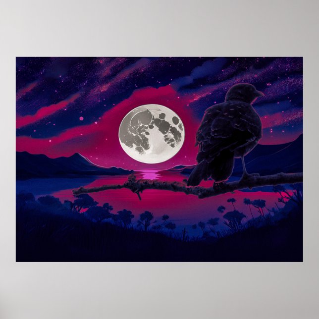 Dreamscape Oasis (AI+Human) Poster (Front)