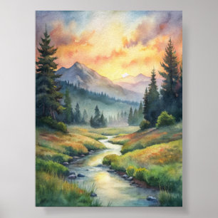  Dreamscape of Serenity Poster