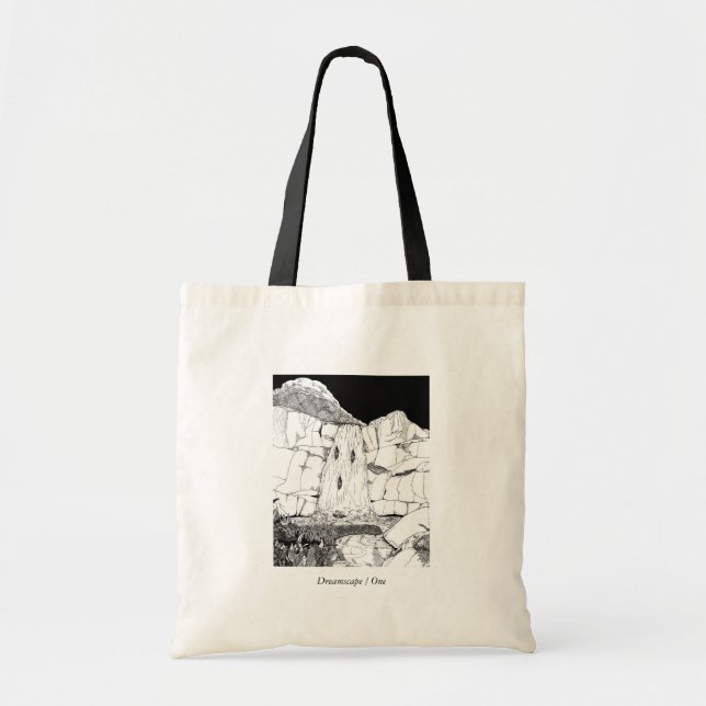 "Dreamscape One" Tote, ver. III Tote Bag (Front)