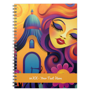 Dreamscape Serenade Serena Coloriana 8 of 8 Notebook