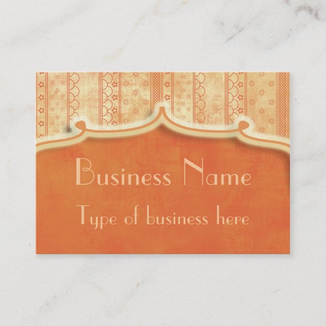 Dreamsicle Notion Business Card (Front)
